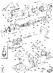 Exploded Diagram A Diagram and Parts List for MBR100-52 Type 2 Black and Decker Planer Jointer